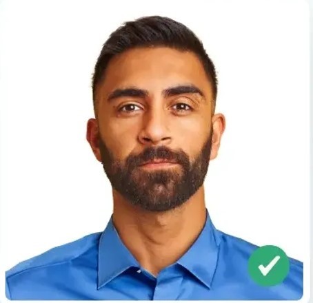 Correct Passport Photo